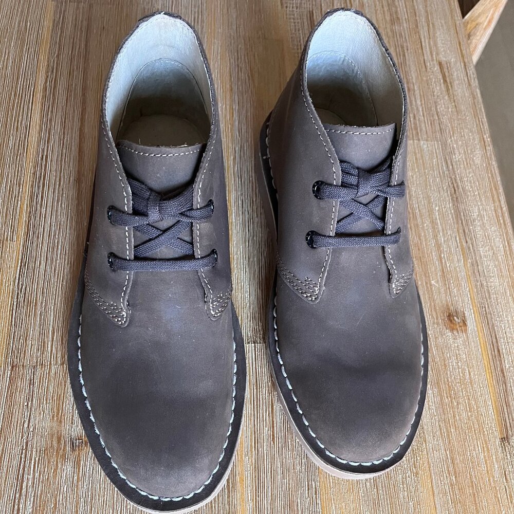 LL Bean Stonington Chukka Boots - Ladies Size 7 - Chocolate Brown Nubuck Leather
